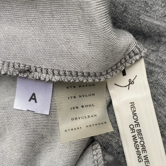 Ann Taylor Gray Sleeveless Dress NWT 14 - Picture 7 of 7